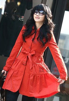 5款风衣韩国正在流行 淑女形象这样诞生